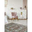 Tapis oriental gris foncé noué à la main Massie