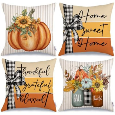 Striped Pillow Cover