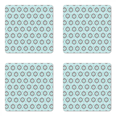 Square 4 Piece Coaster Set