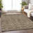 Premium Machine Washable Prisco Brown Rug-133608064