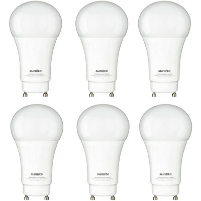 12 Watt (75 Watt Equivalent), A19 LED Dimmable Light Bulb, Warm White GU24/Twist and Lock Base