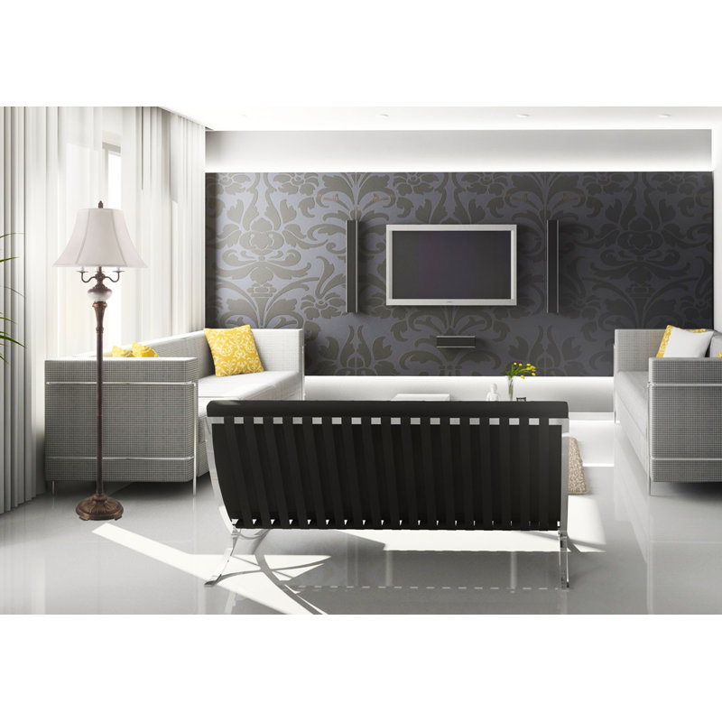 Dametta 65'' Painted Traditional Floor Lamp