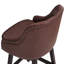 Tabouret pivotant à hauteur de comptoir de 26 po Gehrman avec structure en bois massif-120276916-120276919