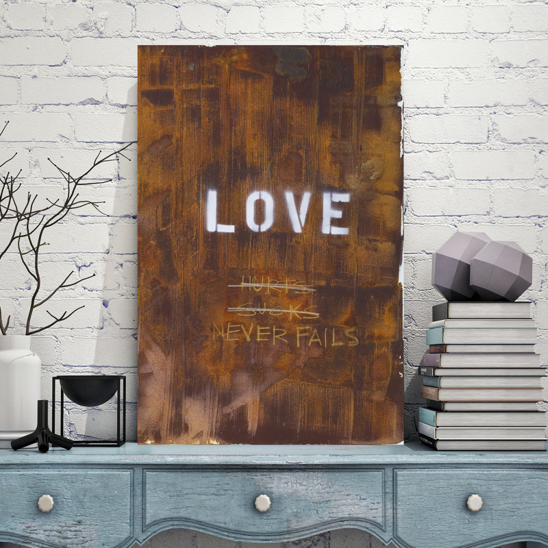 Love Never Fails by Kent Youngstrom - Wrapped Canvas Print, 76cm H x 51cm W x 4cm D