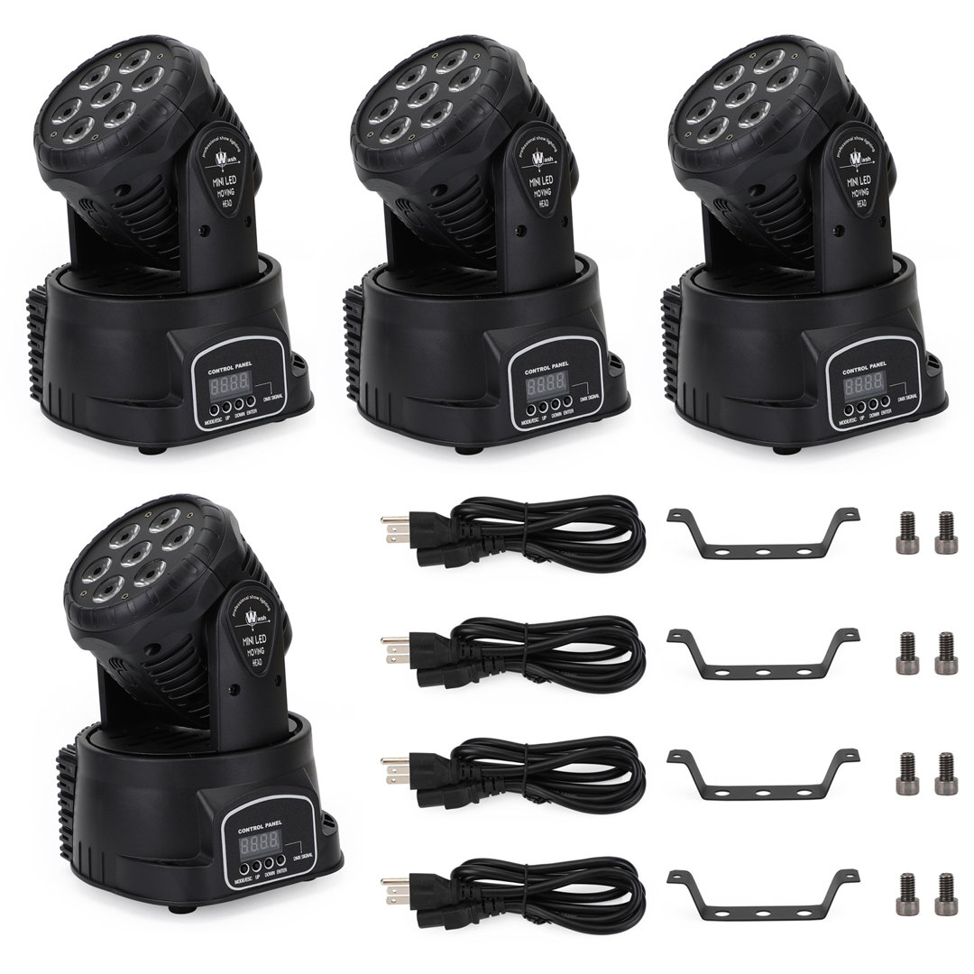 70W Moving Head Stage Light For Dj Disco Party (Set of 4) Artudatech