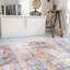 Tapis lavable en machine Premium, 4,6 x 6,2 pieds, 100% polyester, 1850 g / m² | Hauteur des poils: 0,2 po | Poly-coton écologique recyclé | Parfait pour le salon, la chambre à coucher et les endroits très passants-843634081