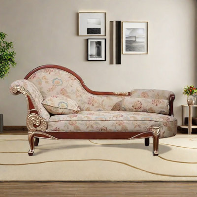 Fashion light luxury solid wooden chair.