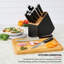 Kitchenaid Classic Natural Knife Block Set, 14 Piece, Gray-442150133