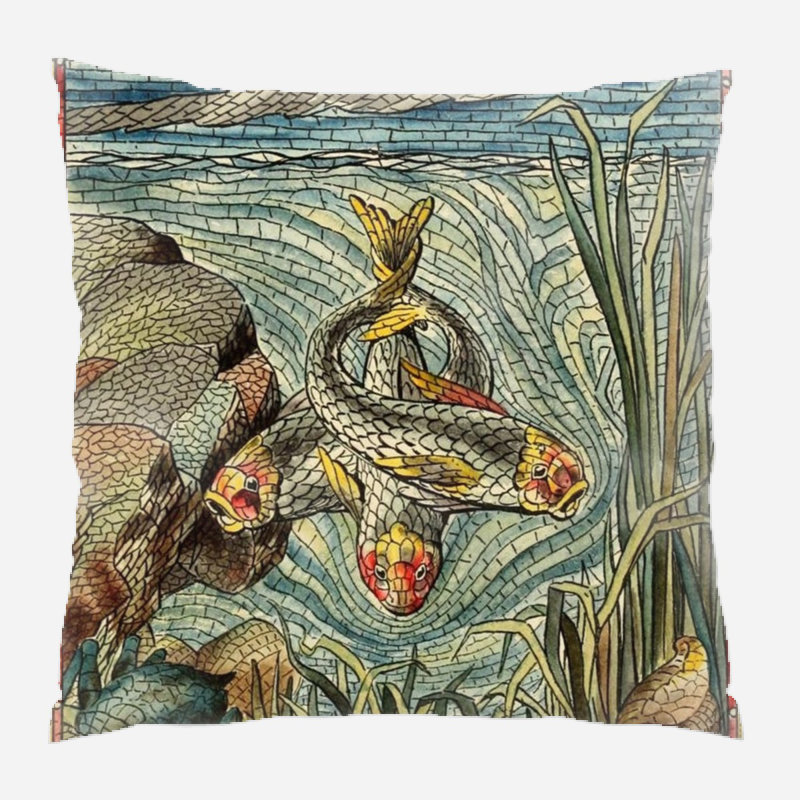 Coussin en poisson