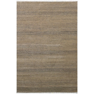 One-of-a-Kind Rectangle 6' X 9' Hand Knotted Area Rug