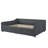 Full Size Upholstered Tufted Daybed With 2 Storage Drawers, Button-Tufted Back & Waved Piping Arms-1378970036-1378970039