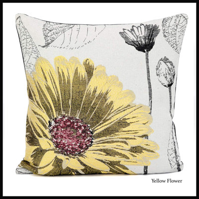 Croy Floral Square Cushion Cover