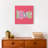 Patterned Love Print On Canvas; 0FDB856904544AFD84F60A8553C9EC5A Square-1968661757
