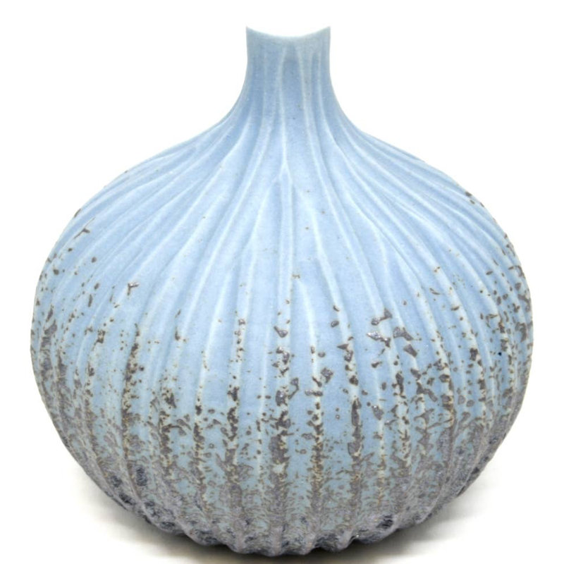 Aurya Handmade Table Vase, 3.4" H x 3.2" W x 3.2" D