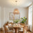 4 - Light Lantern Rope Geometric Chandeliers