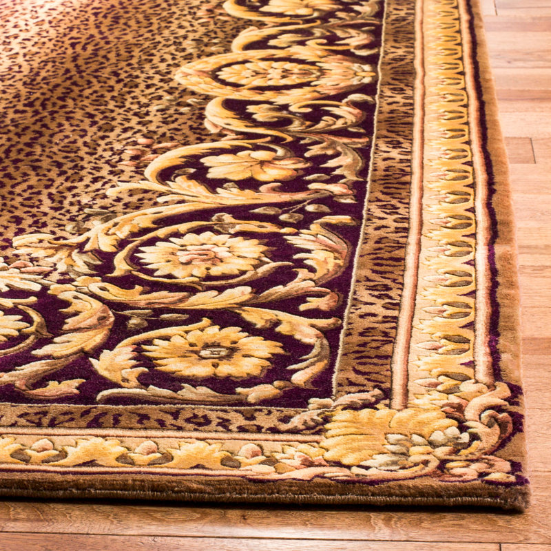 Fl01 Area Rug In Multi, Rectangle 6' x 9'