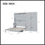 Grand lit escamotable mural avec placard-347647739