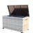 Patio Box - Grey. 148 Capacity. Lid With Pp Board. Inner Bag. Handles For Mobility. Pe & Steel. Assembly Required Grey Storage Unit 148 Gallon Enhanced Durability. Interior. Easy Movement. And