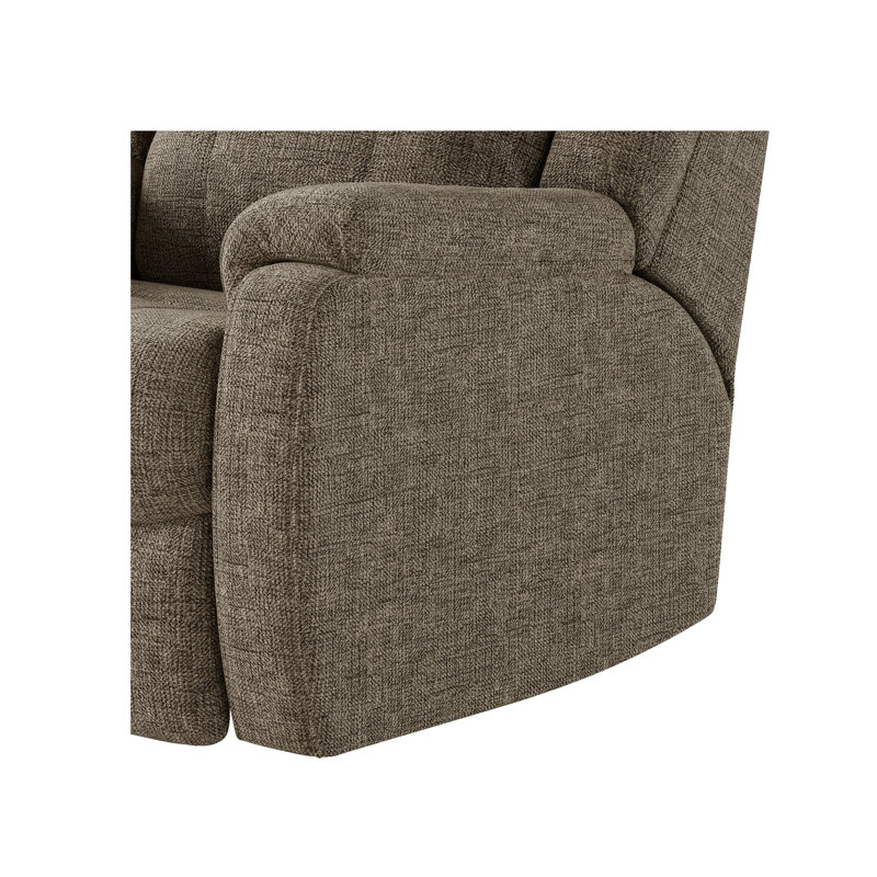 Hercules Dual Power Wall Recliner, Brown Velvet