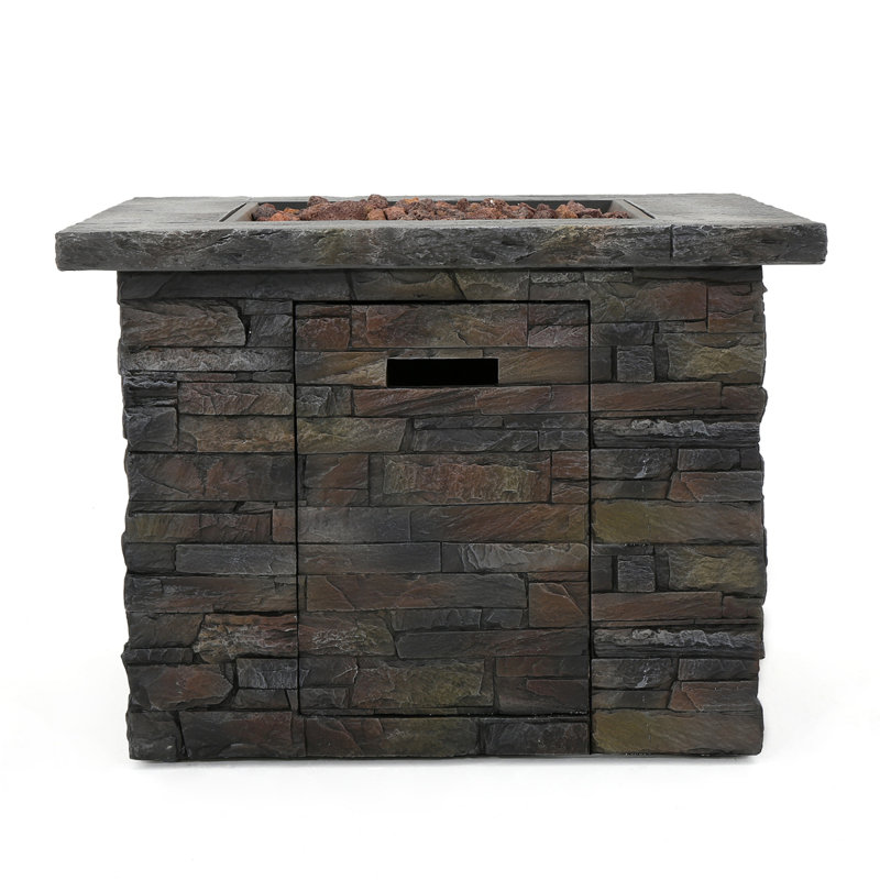SQUARE MGO FIRE PIT - 40000 BTU