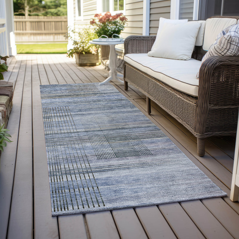 Tapis antidérapant Charice, Tapis de couloir 2 pi 3 po x 7 pi 6 po