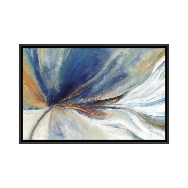 Reproduction sur toile, H 18 po x l 26 po x P 1,5 po, Toile encadrée, Noir