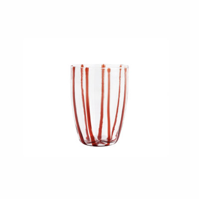 Nuovo Stripe Handmade Wine Glass