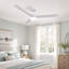 Ventilateur de plafond à 52 pales 52 po avec télécommande DEL et ensemble d'éclairage inclus Brend-1444373065