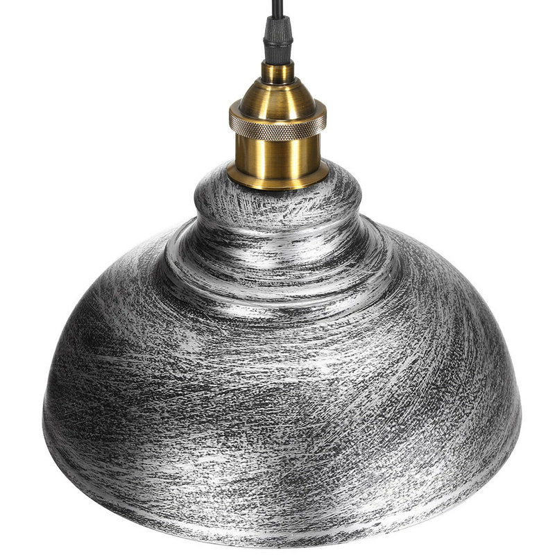 Kingsgate 1 - Light Brushed Silver Pendant