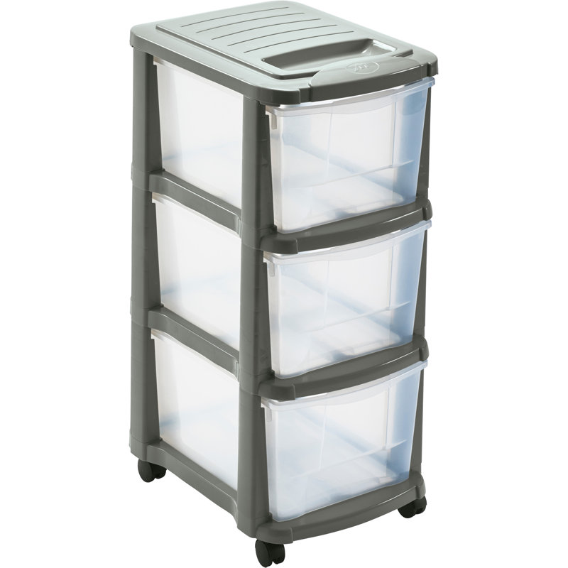 3 Drawer Storage Drawer