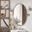  Miroir de salle de bain mural inclinable | Cadre pivotant réglable en acier inoxydable-704742554-704742559