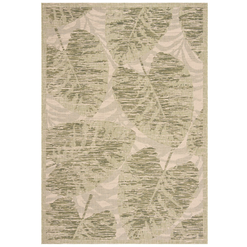 Shani Performance Floral Indoor/Outdoor Area Rug, Rectangle 8' x 10'