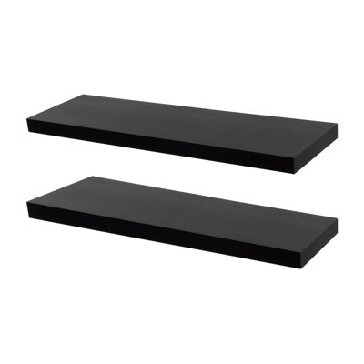 Harbour Housewares - Modern Floating Wall Shelves
