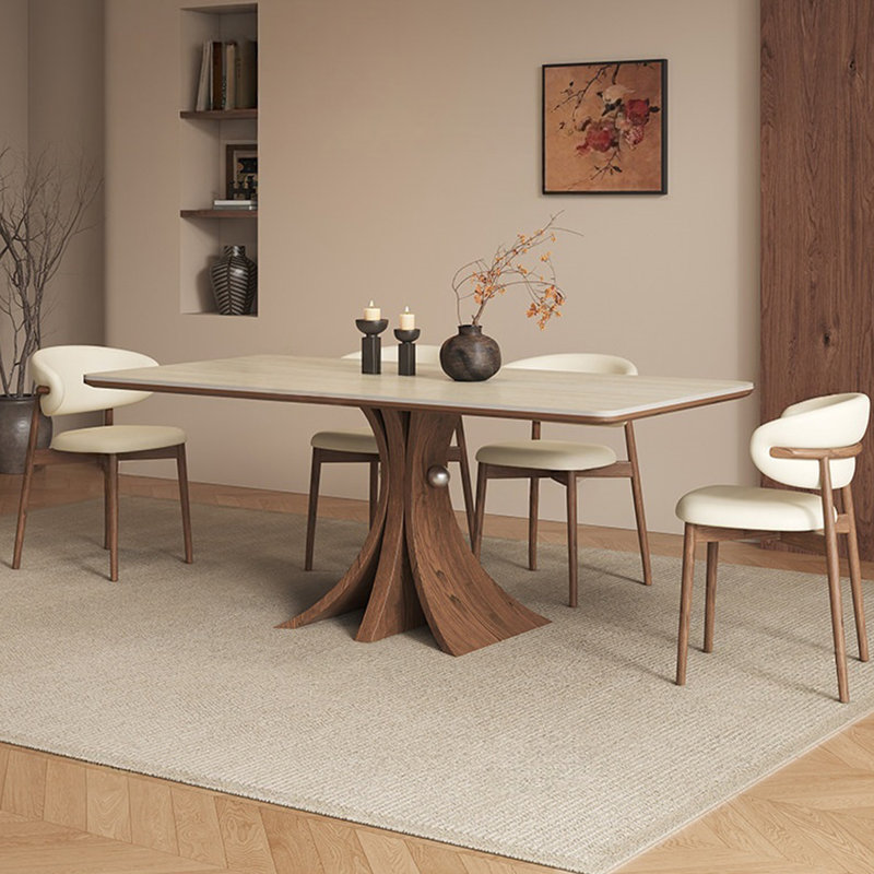 Table de salle à manger Rock Board, H 29,53 po x l 62,99 po x P 31,5 po