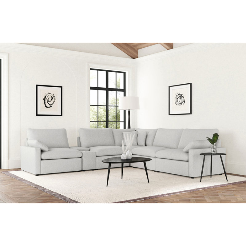 6-piece Modular Power Reclining Sectional Sofa