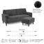 Causeuse et repose-pieds avec rangement 54 W
