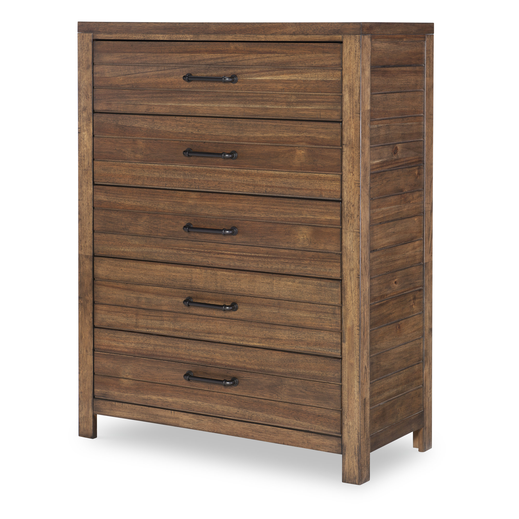 Tyson 5 Drawer 38" W Chest, Tree House Brown