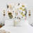 16" Glass Globe Wall Sconce, Mid Century Vintage Wall Light, Modern Wall Lamp with Amber Glass Shade, UL Listed, T45 Bulb Included-299814664