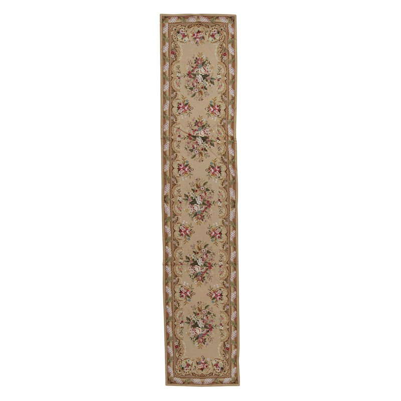 Hand Knotted Wool Floral Area Rug