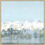 Rushing Birds - Floater Frame Print on Canvas