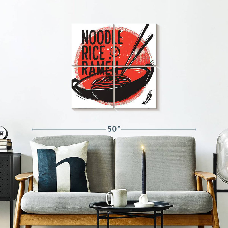 Kema Noodle Rice Ramen, 26" H x 26" W