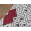 Tapis de zone en laine 5 pi x 8 pi 1 po à main one-of-kind noué la Castiel