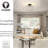 Modern Crystal Semi Flush Mount Ceiling Light Fixture With Shiny Crystal And Metal Frame, UL Listed For Kitchen, Bedroom, Living Room, Bathroom, And Hallway Lighting