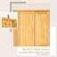 Armoire de rangement 67 po Pinewood