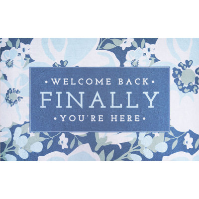 Leeming Non-Slip New Year's Doormat