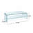 Sanny Glass Top Single Coffee Table