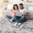 Cream/Brown /Abstract Non-Shedding Living Room Bedroom Dining Home Office Stylish And Stain Resistant Area Rug-52335059