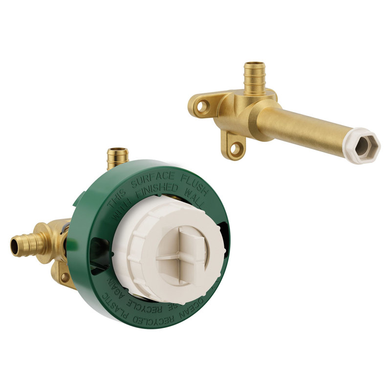 Brass Single Handle Wall Mount Tub Filler Valve