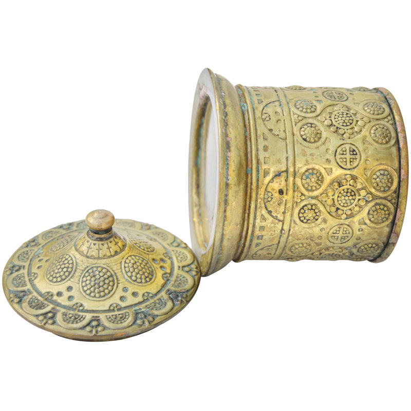 Handmade Brass Jar