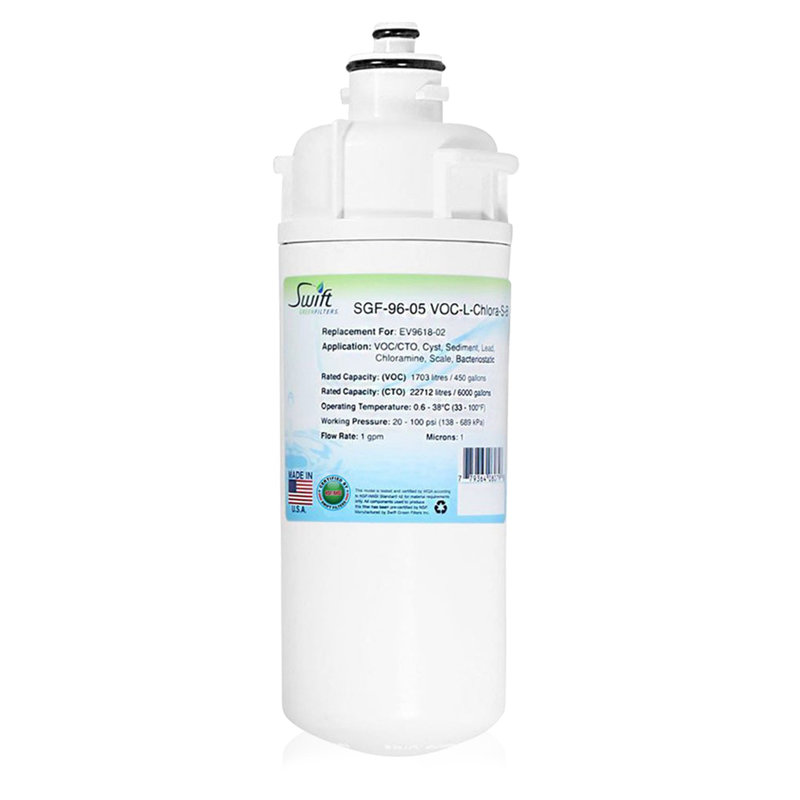 Filtre à eau commercial compatible avec les COV-96-05 VOC-L-Chlora-S-B pour les modèles Ever96.